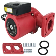45GPM 3 Speed Cast Iron Circulator Pump,Outdoor Furnace,Hot water heat,Solar