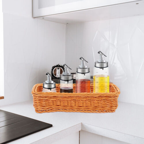 2 Pcs Seasoning Jar Storage Box Cutlery Holder Chopstick Basket For Silverware - Picture 8 of 12