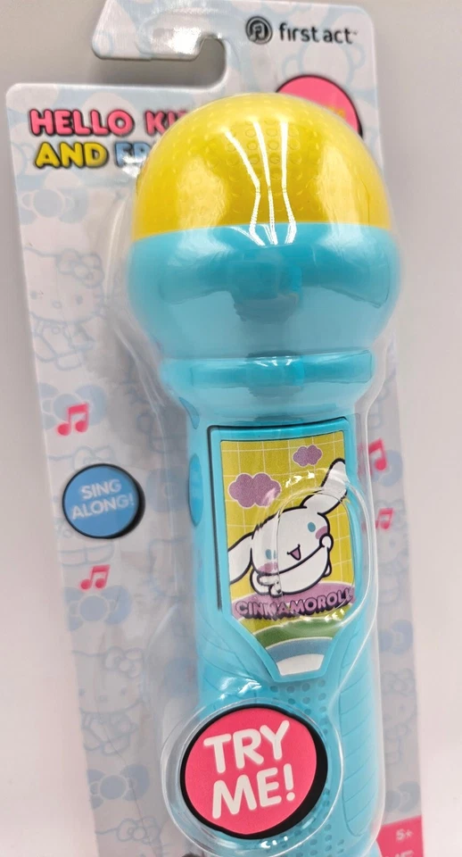 Brand New First Act Hello Kitty Cinnamoroll Sing Along Lights & Music Microphone - Image 2 of 4