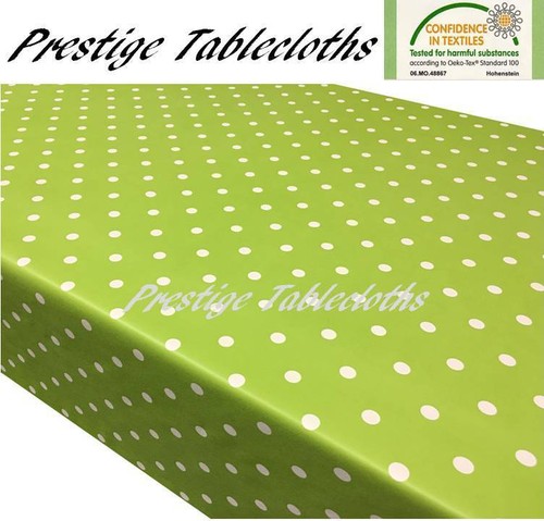 Polka Dot Spots - Wipe Clean PVC Tablecloth Oilcloth Vinyl Multiple Sizes - Picture 10 of 22