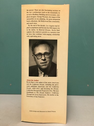 Material Dreams: Southern California Through the 1920s Kevin Starr 1st HC/DJ - Bild 5 von 12