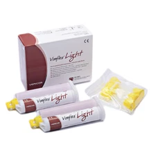 2x vonflex Dental Impression Material VPS LIGHT MEDIUM HEAVY Body REG FAST SET