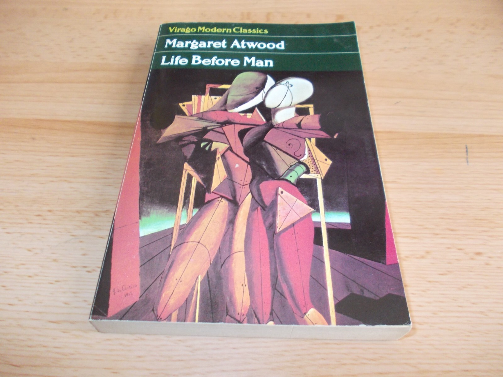 Life Before Man, Margaret Atwood, Virago paperback edition, 1988