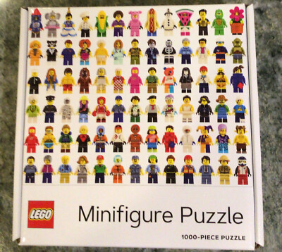 LEGO MINIFIGURE FACES 1000 Piece Jigsaw Puzzle NEW IN BOX