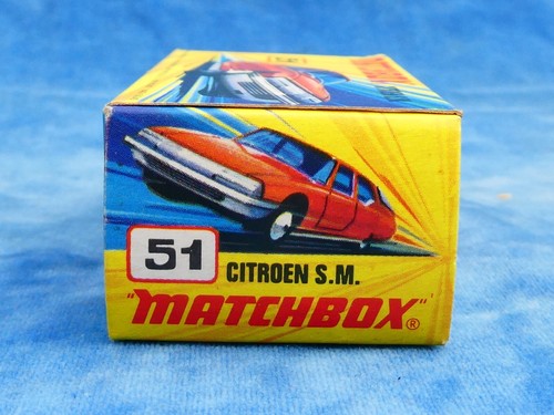 RARE ++ TOP ++ MATCHBOX SUPERFAST LESNEY CITROEN SM N° 51 - Foto 3 di 16
