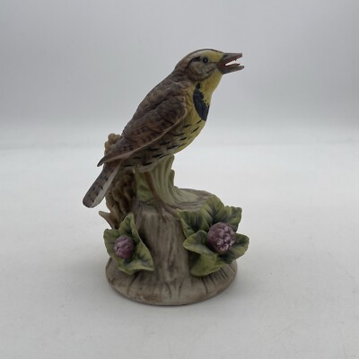 Vintage ''The Gallery of Birds By Gorham'' - Meadow Lark bird