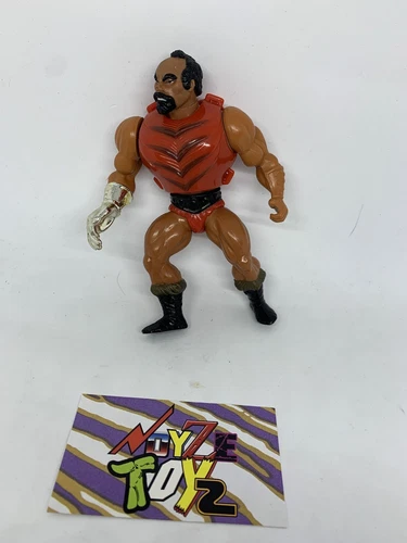 Jitsu & Man E Face Lot He-Man Masters Of The Universe MOTU 1984 Vintage Figure