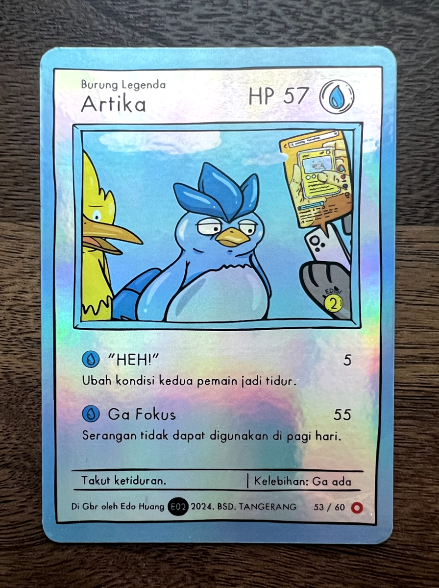 Pokkedo V2 - Artika (Pokémon Articuno) 53/60 Holo | eBay