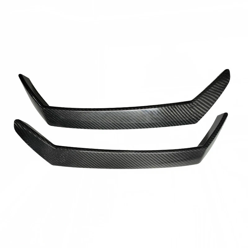 Cubierta de parachoques delantero de fibra de carbono real apta para LAMBORGHINI URUS 2018-2021 Foto 2 de 4