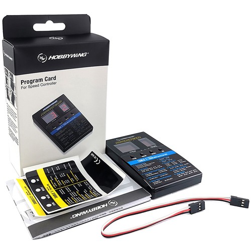 HobbyWing QuicRun 1080 G2 80A Brushed ESC Programmkarte für 1/8 1/10 RC Crawler - Picture 13 of 24