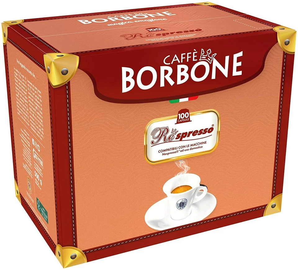 300 capsule caffè Borbone Respresso compatibili nespresso NERA - Immagine 3 di 3