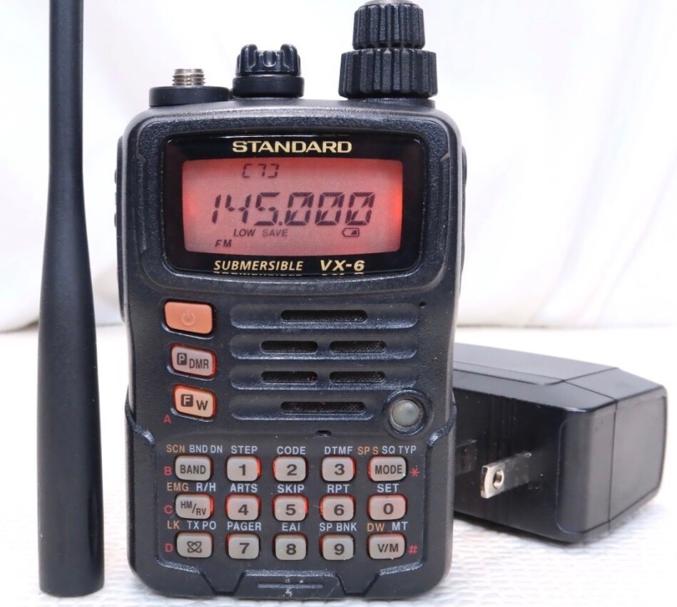 fuku　STANDARD VX-6 YAESU STANDARD VX-6 144/430MHz Dual Band Transceiver 5W