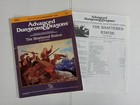 DQ1 The Shattered Statue - ORIGINAL - Dungeons & Dragons  AD&D - TSR