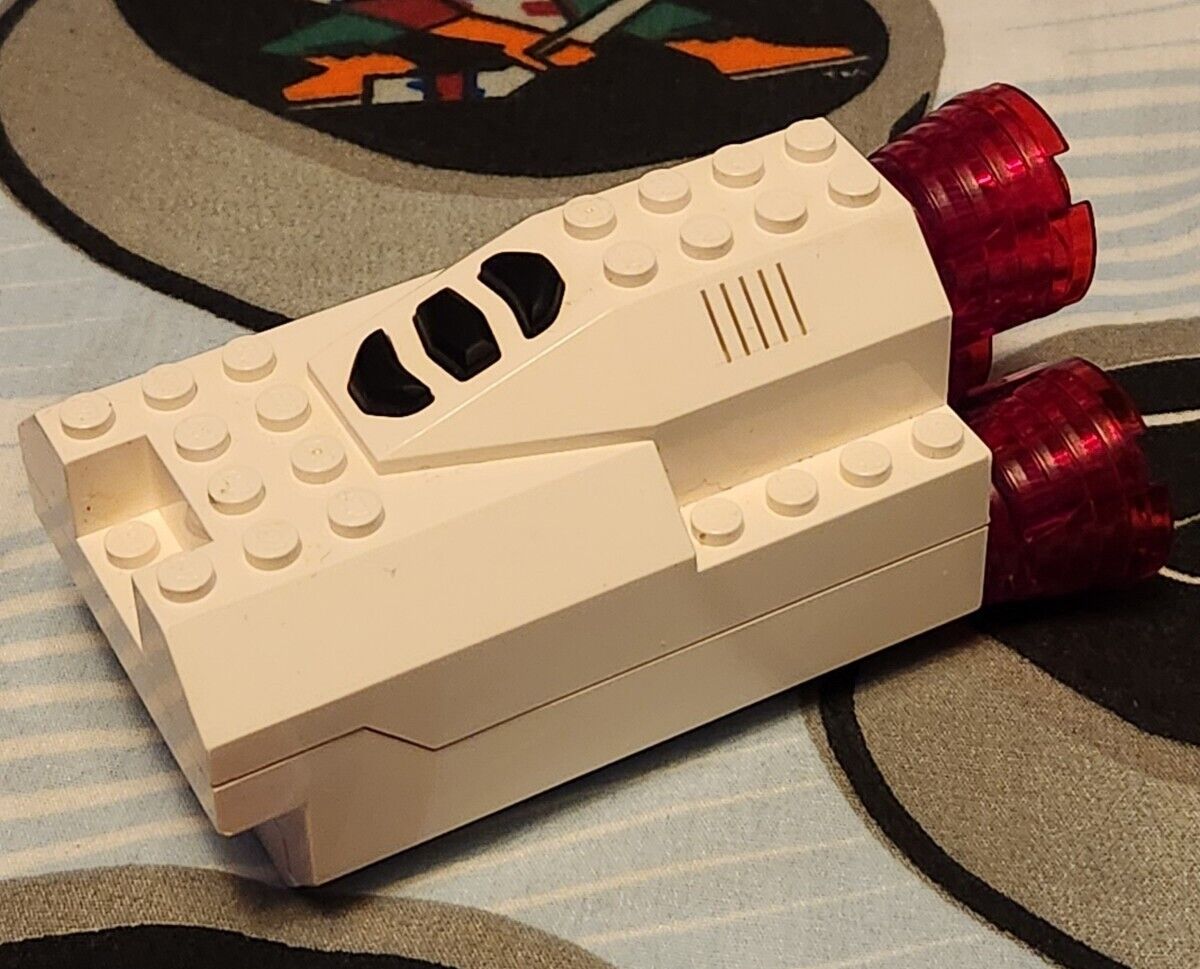 LEGO Battery Box White Electric Sound Light Engine Rocket - Works - 30351c01