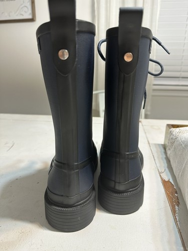 rag & bone women Water Boots Size 6, Blue - Picture 4 of 9