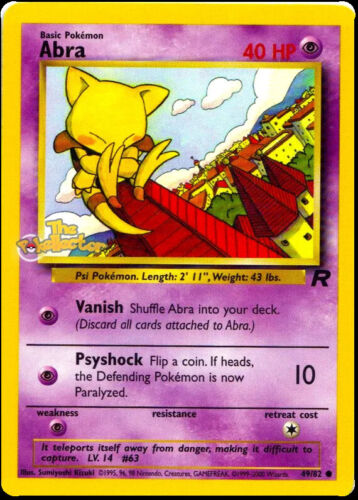 Ensemble de fusées d'équipe Pokémon illimité - Choisissez votre carte ! 2000 Vintage WoTC - NEUF/LP - Photo 52 sur 86