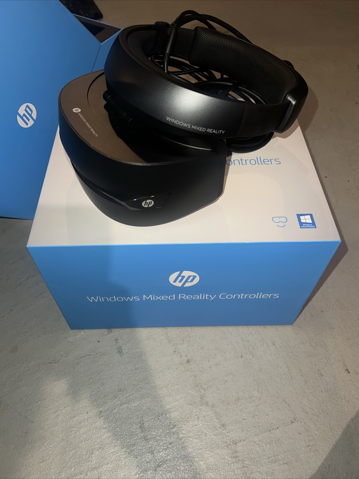 HP VR1000100 Windows Mixed Reality Headset with Controllers Black... 191628635290 eBay