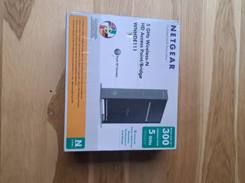Netgear 5 GHz Wireless-N HD Access Point Bridge WNHDE111 New In Box