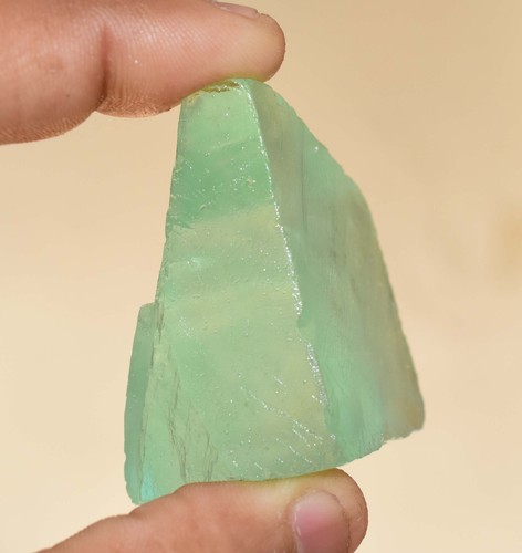 100% Natürliches Grün Kolumbien Smaragd Fluorit 517.5 Karat Muster FACET Grobem - Bild 6 von 8