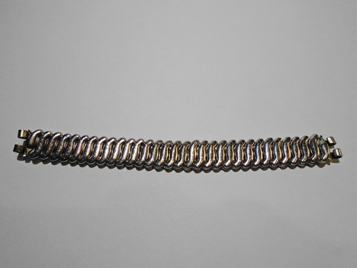 Vintage Damen Single-Lug Flex-Let 12KT Weißgold Gefüllt Erweiterung Uhrenarmband - Bild 3 von 7