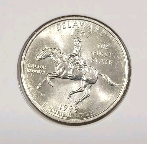 1999-D Delaware State Quarter (Error). - Picture 5 of 9