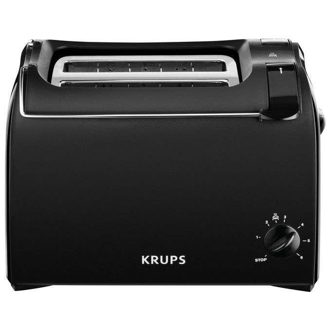 Krups KH1518 ProAroma Toaster Nero 700W | Design Compatto e Robusto