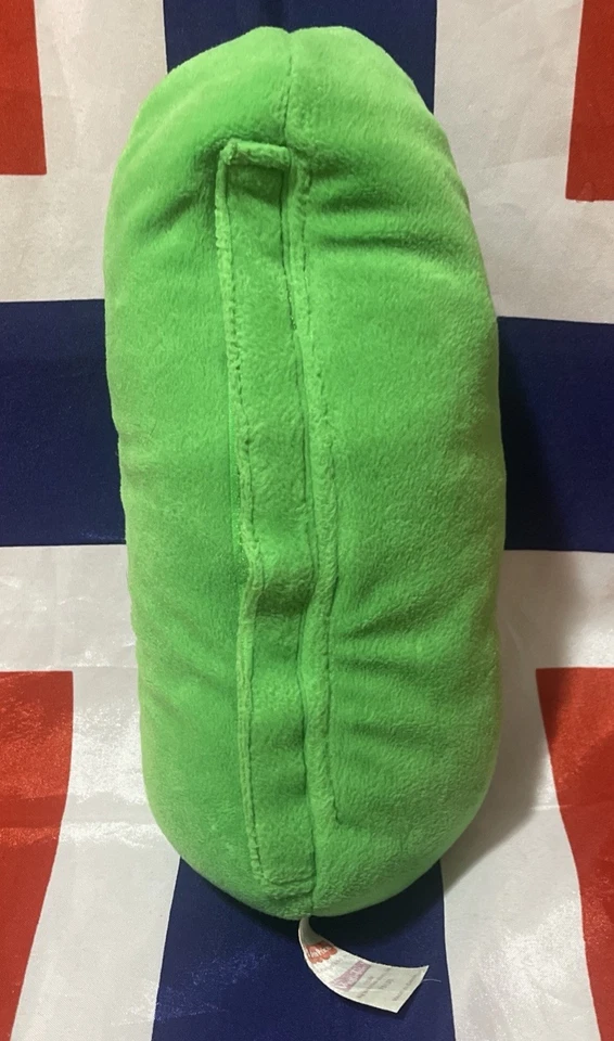 Peluche reversible Veggie Tales Larry Boy/Pepino 13" Talking Fisher Price 2000 Foto 3 de 4