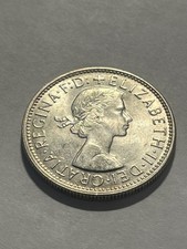 1960 Australian Silver Florin/AU++ #1764