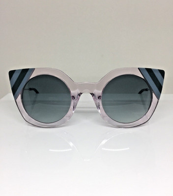 New Authentic Fendi FF 240 Sunglasses FF 0240/S C. 35J9K Crystal Pink Made Italy