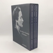 The Duke and Duchess of Windsor Sotheby's Catalogue 1997 Book Box Set Sale 7000