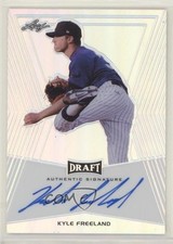 2014 Leaf Metal Draft Silver Prismatic Kyle Freeland #BA-KF1 Auto u3f