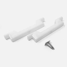 False Front Cabinet Clips 4-1/2" - Fake Drawer /False Drawer Front - 2 Clips