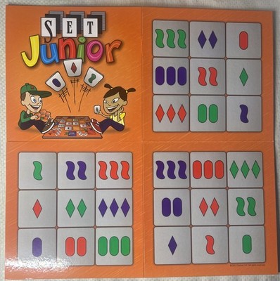 SET Junior Game Board Replacement Double Sided Board Only