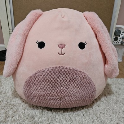 Squishmallows 16'' Bop Pink Easter Bunny Rabbit Spring 2022 Stuffed Plush Animal