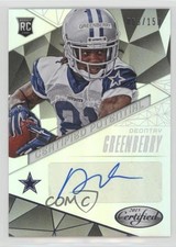 2015 Certified Potential Mirror Silver 63/150 Deontay Greenberry #CP-DG Auto 1s7