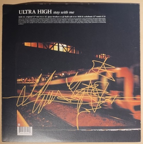 NM Ultra High - Stay With Me ( Space Brothers / Echobeatz Rmx ) Trance / Breaks - Picture 2 of 3