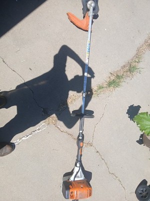 STIHL FS 91 R Gas String Trimmer 2-Stroke Bump Feed, Orange/White/Black