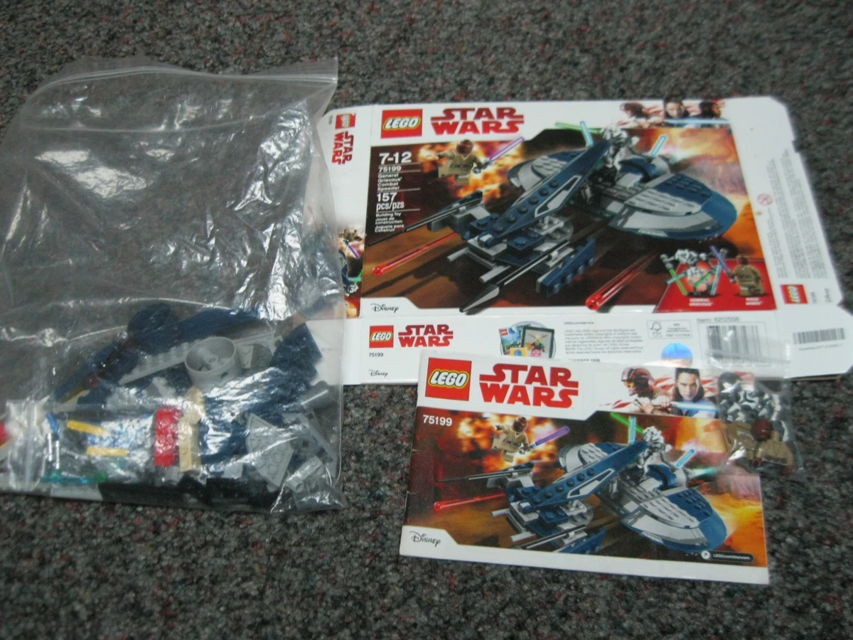 General Grievous' Combat Speeder Box General Grievous LEGO (R