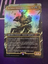 Jin Sakai, Ghost of Tsushima (Rainbow Foil) Secret Lair Drop Foil