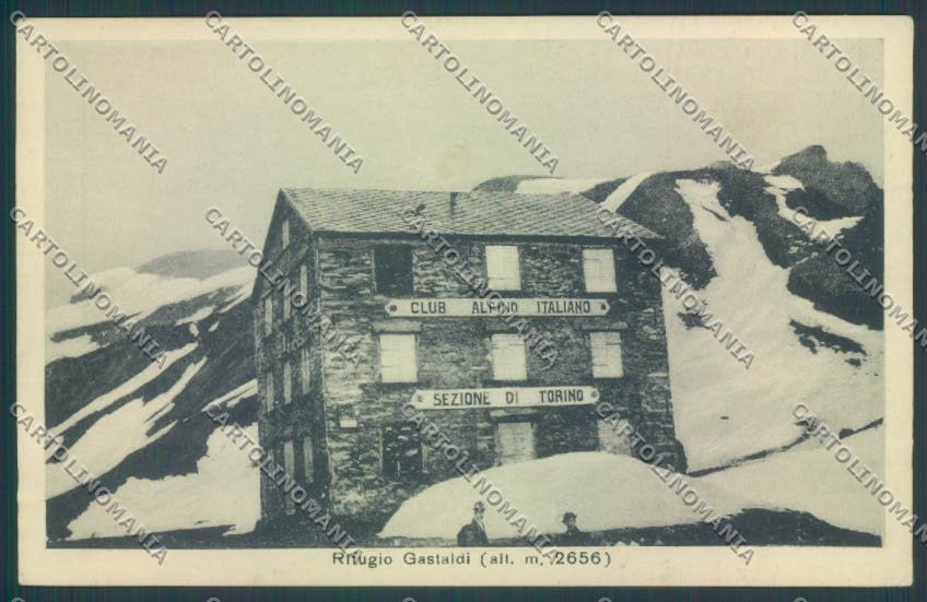Torino Balme Pian della Mussa Rifugio CAI cartolina ZT0618