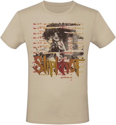 Slipknot T-Shirt Herren Surfacing sand Band-Merch, Bands