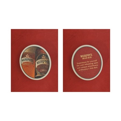 Murphys Irish Red Beer Brauerei Bierdeckel Beermat