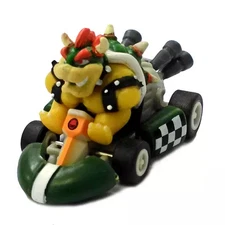 Bowser Pullback Car BOSS Coffee Mario Kart Wii 2008 Promotional Miniature