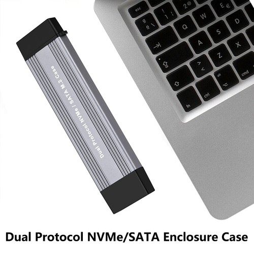NVMe M.2 SSD PCI-e To USB3.1 USB-C SSD External case Hard Disk Enclosure Adapter - Afbeelding 12 van 12