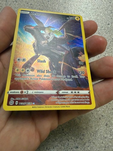 Zekrom TG05/TG30 Swsh09: Brilliant Stars Trainer Gallery Holo. NM PACK FRESH - Picture 3 of 10