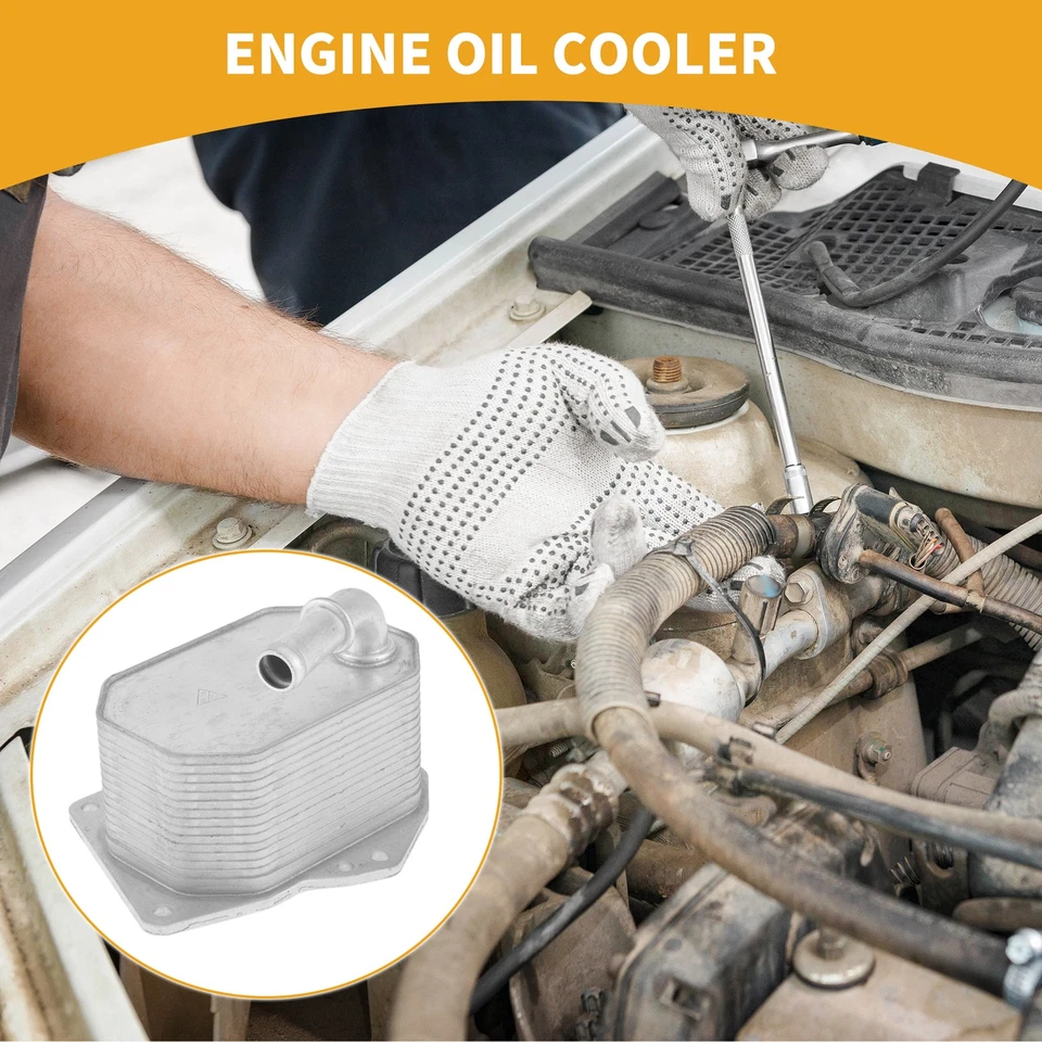 Refroidisseur D'Huile Moteur N° Bb3Q6B624Ea Pour Ford Ranger 2005-2024 - Photo 2/4