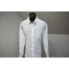J.Crew Linen Button Down Shirt Mens XL White Slim Fit Long Sleeve Excellent
