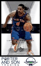 Latrell Sprewell 2003-04 UD Glass #34 Minnesota Timberwolves Basketball Card