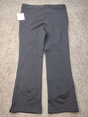 Athleta Women's 14 Black Snow Cruiser Zip Fly Nylon Blend Pants New - Picture 12 of 15