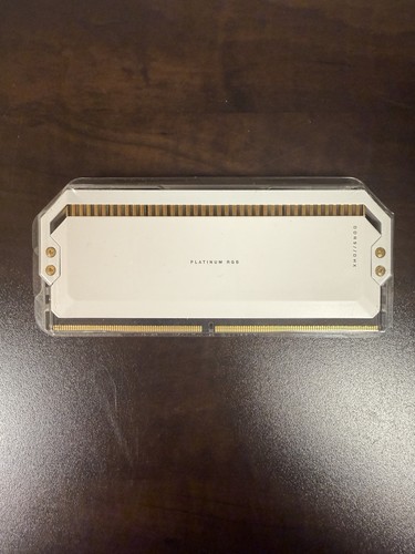 Corsair Dominator Platinum RGB 16gb (1x16GB) DDR5 6200MHz CL36 White - Picture 4 of 7